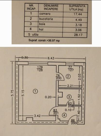 Garsoniera parter- spatiu comercial - 6