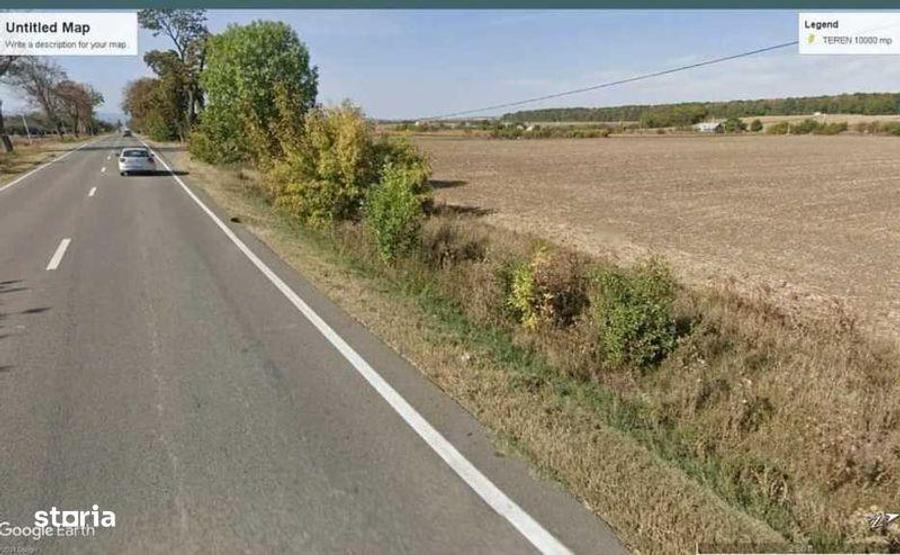 Teren 1 hectar la DN 15B -Deschidere 39 ml - Investitie Comerciala - 1