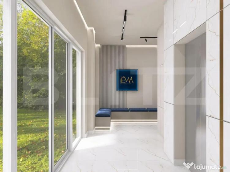 Penthouse nou modern, 3 camere, centrala proprie+panouri fot - 14