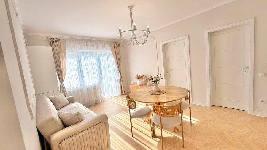 Apartament cu 2 camere semidecomandat, mobilat în Florești — fotografia 1