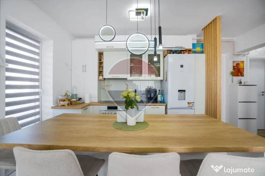 Apartament cu 3 camere decomandat în Sânpetru