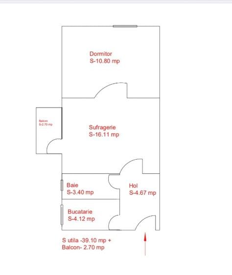 Apartament cu 2 camere, parter, Girocului - Spitalul Județean  - 16