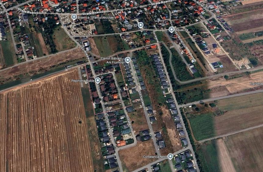 Teren Construcții intravilan de 4920 mp, în Tamași