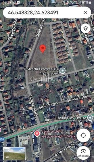 Parcele Teren de Vanzare(PUZ facut) 500 Mp, Str Progresului, Livezeni