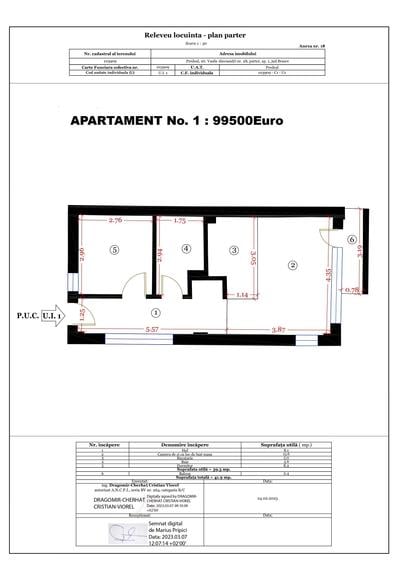 DIRECT PROPRIETAR PREDEAL  APARTAMENT  2CAM  IMOBIL 2023,vedere  Partia Clabucet - 1