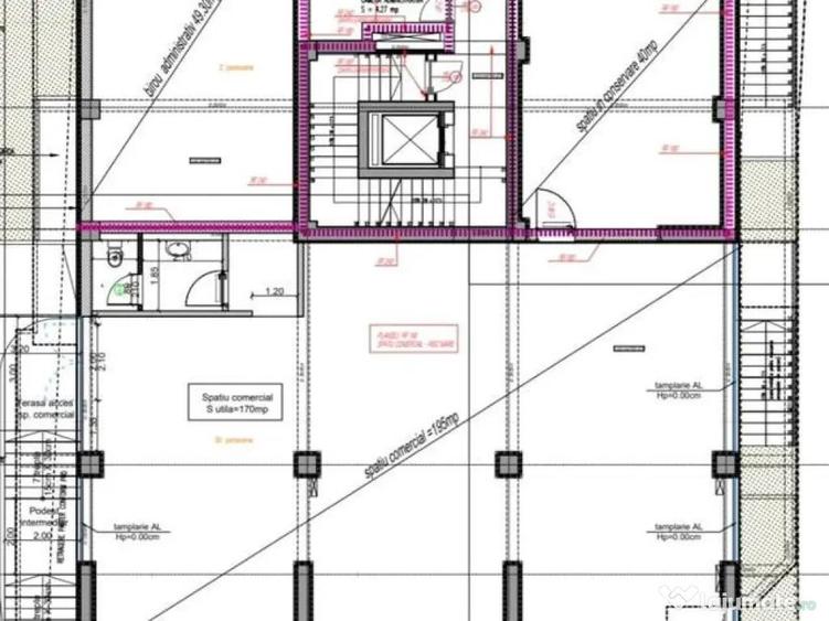Zona P-ta Alba Iulia sp 165 mp open space +terasa 120 mp - 2