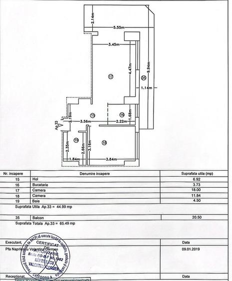 Mamaia apartament 2 camere cu vedere directa la mare - 12