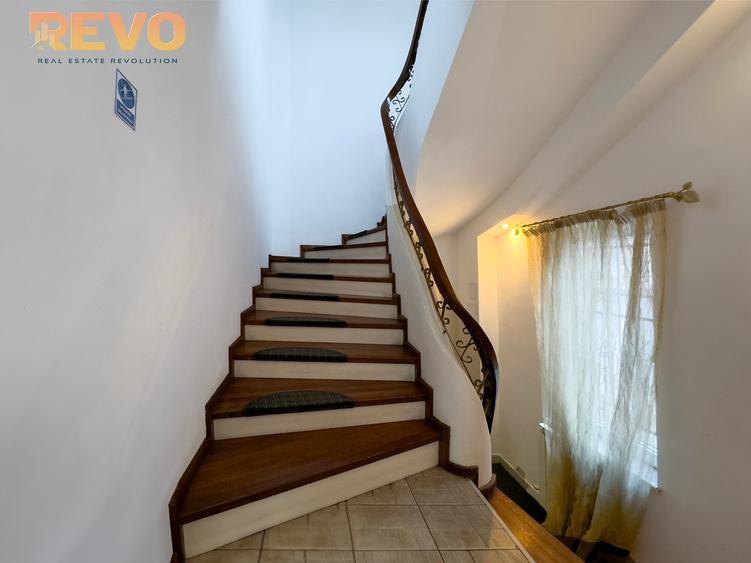 Victoriei -  Berzei |Vilă interbelică | 5 camere | 190mp | Curte | Comision 0% - 10