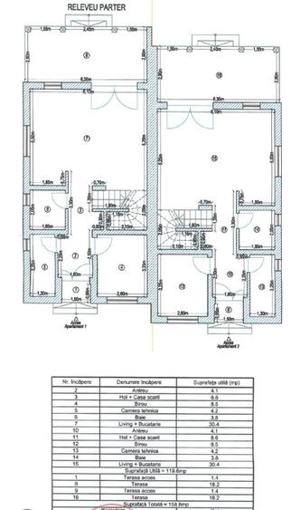Duplex, Beregsau Mare, P+E, 5 camere, 116mp util,teren 400mp - 9