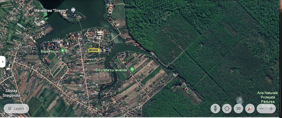 Super oferta ! Silistea Snagovului, langa lac, 6.083 mp. teren construibil - 2