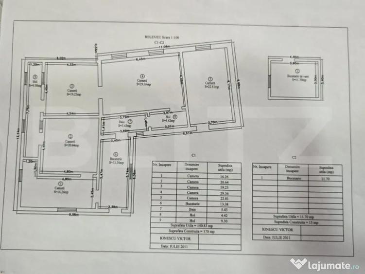 Casa cu 5 camere ?i teren de 461 mp, zona Poiana - 2