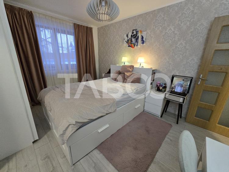 Apartament 3 camere de vanzare decomandat mobilat utilat Tilisca Sibiu - 7