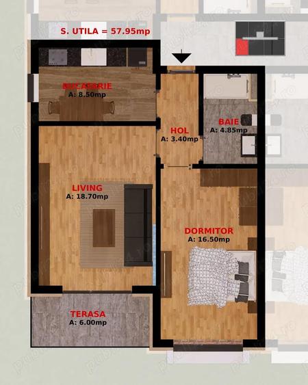 Garsoniere si Apartamente doua camere. Dobroesti Fundeni. Comision 0% - 3