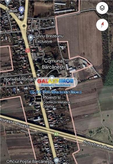 Vanzare teren 3000 mp, Barcanesti, DN1, stradal - 1