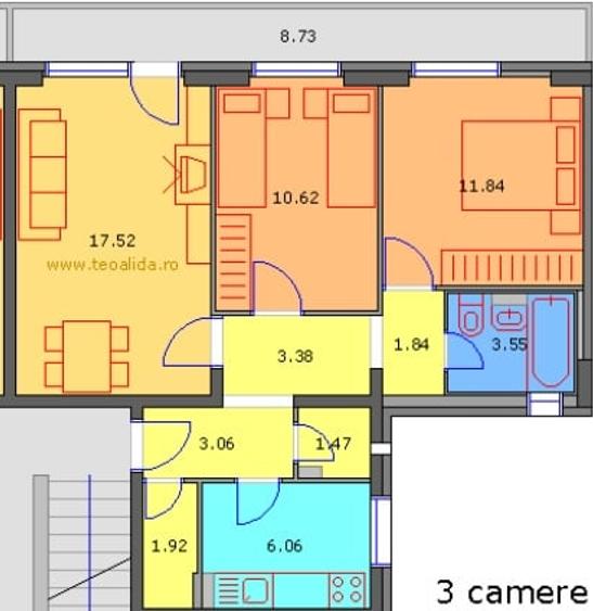 VANZARE 3 CAM, SOS PANTELIMON 311 - 19
