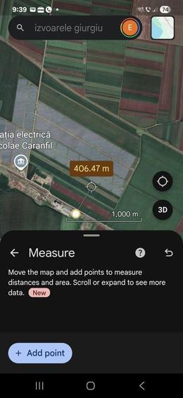 Inchiriere / Superficie terenuri 9 si 5 ha Giurgiu (langa parc fotov - 3