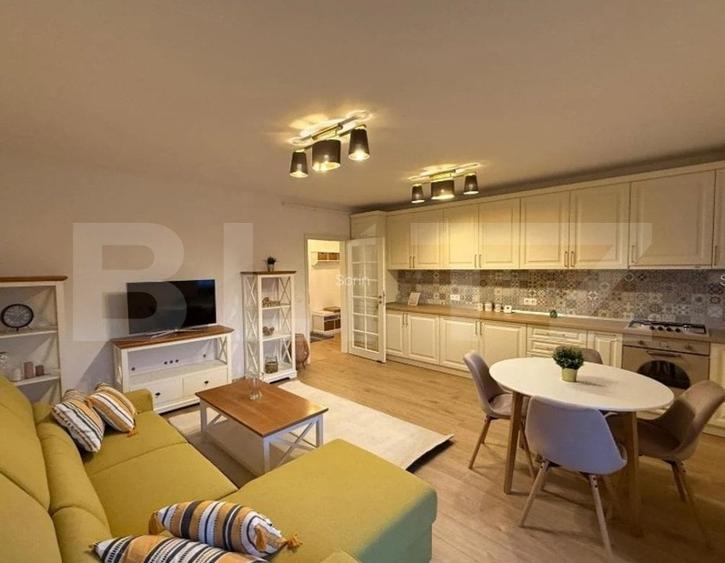 Apartament cu 2 camere + birou mobilat si utilat complet, 56 mp, Brasov - 3