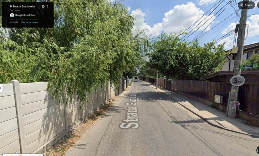 Lot de teren 413 mp | Autorizație valabilă | Proiect casă P+1+M - 1