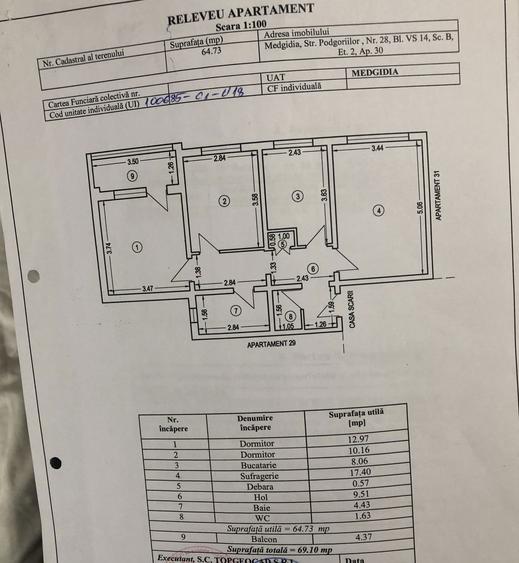 Apartament 3 camere - 1