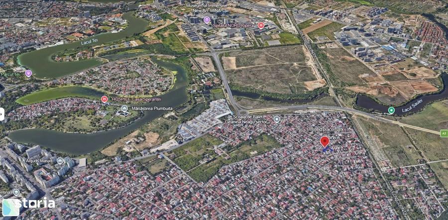 Teren Intarvilan Andronache aproape A3 pentru constructie Vila! - 10