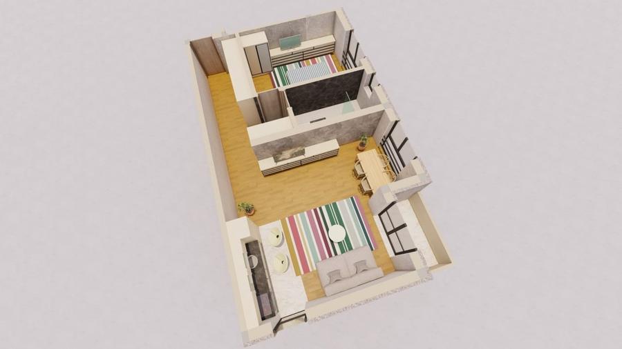IMI Residence - Comision 0 - Apartament cu 2 camere, 55 mp - loc parcare inclus - 1