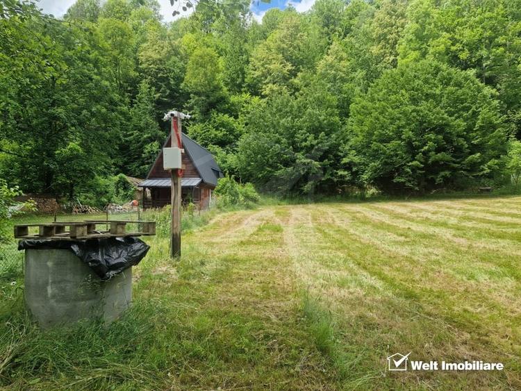Teren plat, autorizatie de constructie+proiect  pe Valea Somesului Cald - 2