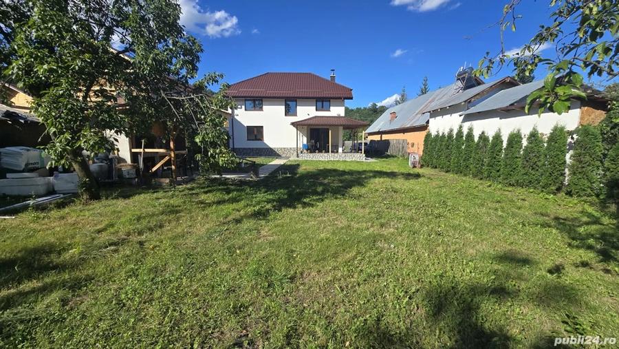 Casa noua 110 MP Utili, 10 km de statiunea Cheia, 1270 mp curte, 5 camere, 2 bai, 380V, 220 - 6