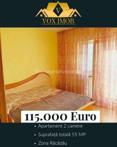 Apartament 2 camere | Etaj 1/4 | Zona Racadau