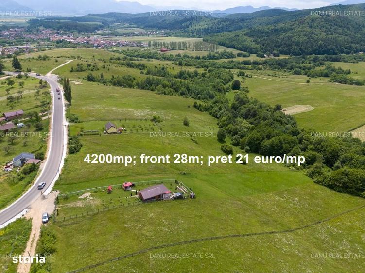 Teren cu potential turistic in Vulcan BVasfalt,apa, vedere panoramica - 7