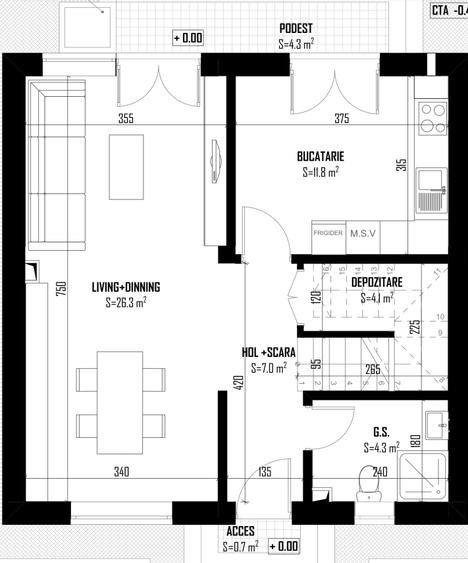 Vila 4camere+mansarda,2 pasi de parc Moghioros/Auchan/Ghencea/Metrou,tva inclus - 8