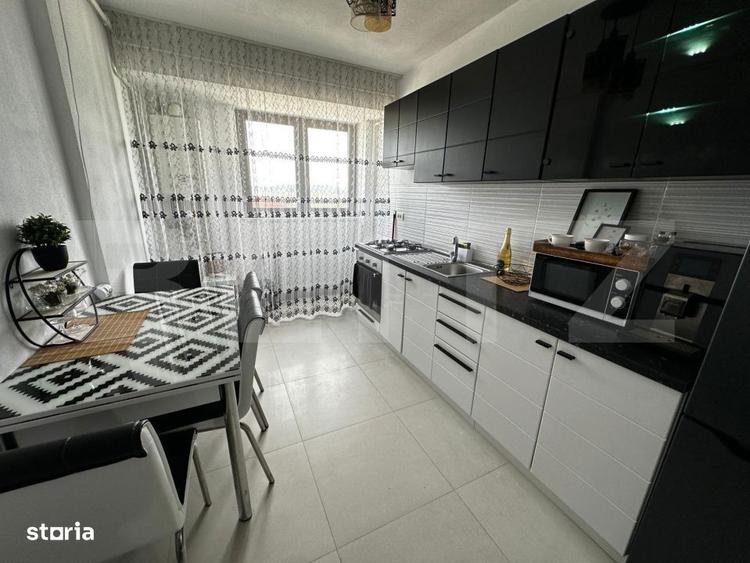 APARTAMENT 2 CAMERE DECOMANDAT 68 MP BLOC NOU ETAJ 2 COMPLET MOBILAT P - 5