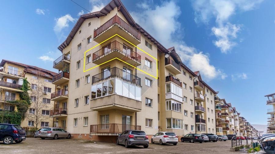 Apartament 2 camere, balcon 7 mp, parcare,  Comision 0% - 1