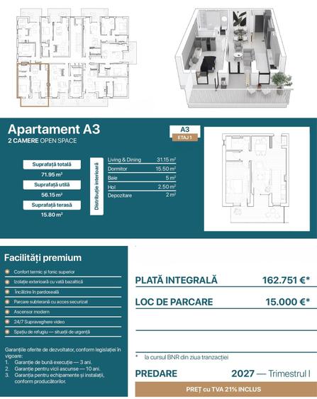 Apartamente 2 Camere Zona Torontalului - 1