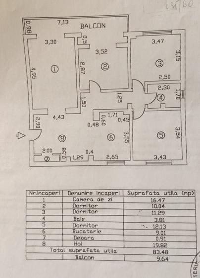 Apartament 4 camere | Calea Galați 366 | Brăila | Mobilat & utilat  - 2