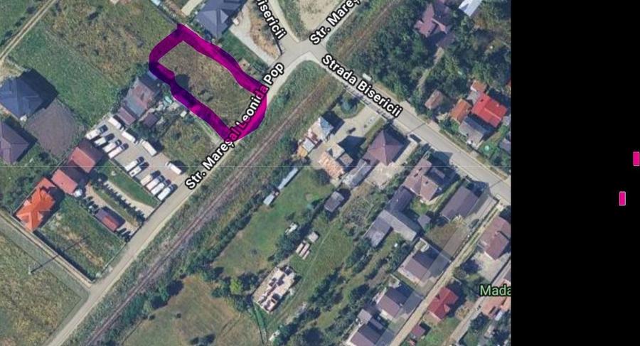 Teren Construcții intravilan de 1000 mp, în Unirea