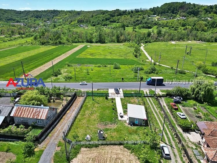 Casă individuală cu 2 camere cu Canalizare în Drăganu