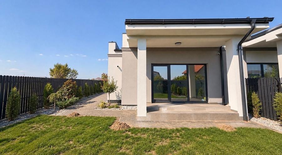 Duplex cu 3 camere cu Canalizare în Moșnița Nouă