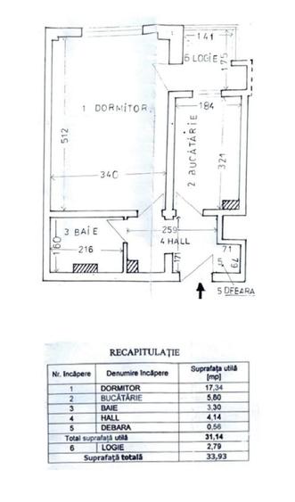 Garsonieră în Rahova