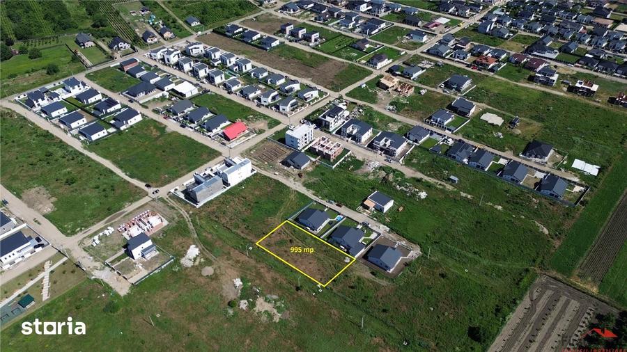 Teren de 995 mp, în Câmpineanca
