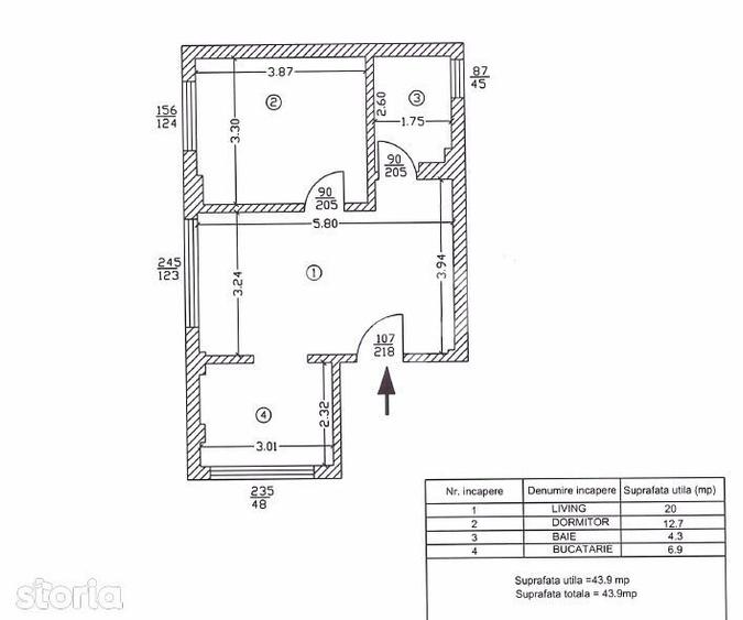 GAVANA 3 | Apartament 2 camere imobil mic, doar 6 locuinte - 6