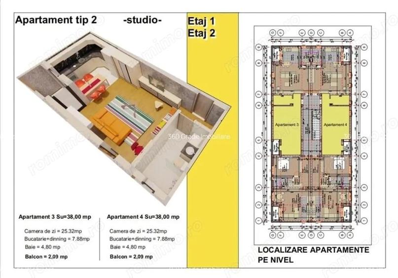 Apartamente noi in Sanandrei , confort modern, investi?ie sigura - 3