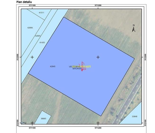 Teren intravilan cu deschidere generoasa la DN6,  Mihailesti, Giurgiu - 3