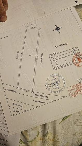 Vanzare teren Dragomiresti Deal 1000 mp 79990 - 1