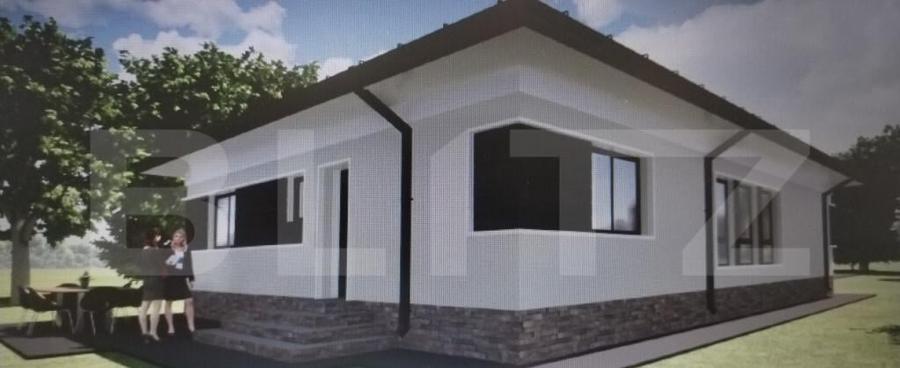 Vila plan parter 120mp utili/600mp teren, zona Priseaca - 4