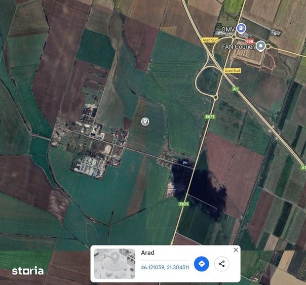 TEREN 5 HA POZI?IE EXCELENTA PENTRU INVESTI?IE ARAD -TIMI?OARA - 2