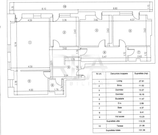 4 camere cu terasa si gradina + 2 locuri de parcare - Banu Manta - 14