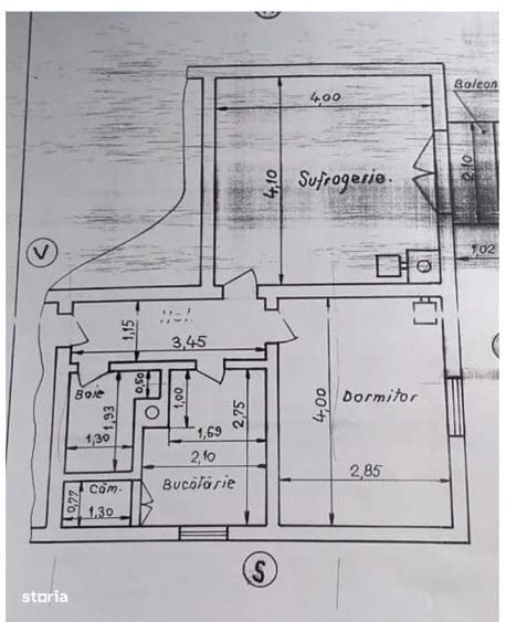 Apartament cu 2 camere decomandat în Moroieni