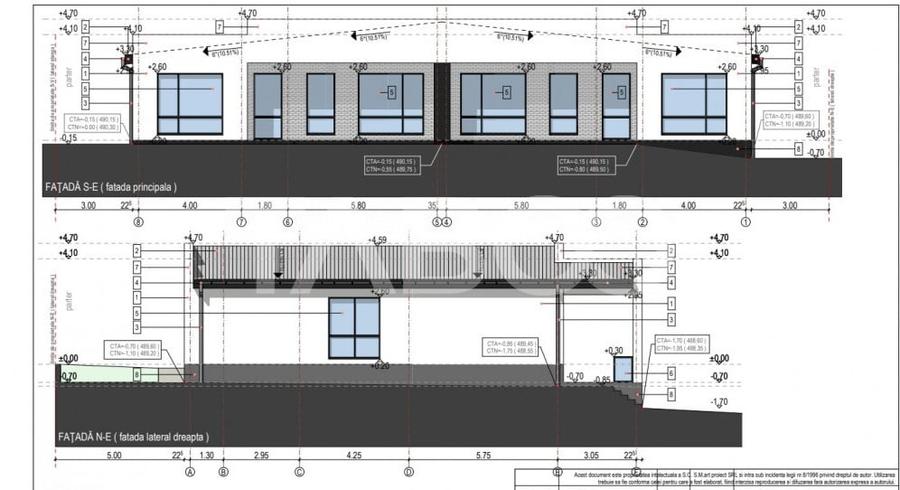 Teren intravilan 1200 mp PUZ aprobat utilitati langa parcela Cisnadie