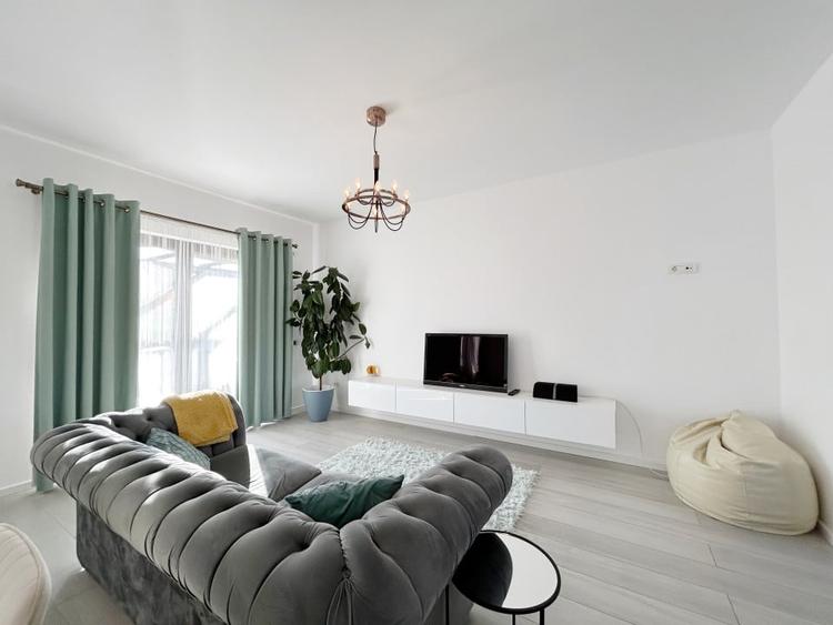 Duplex 3 camere, 90mp utili, 330 teren, mobilat utilat in Mosnita Noua - 2