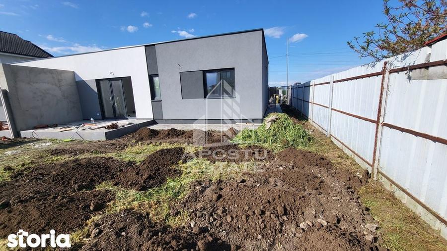 Duplex nou,pe parter,3 camere,2 bai,Dumbravita,la cheie - 14